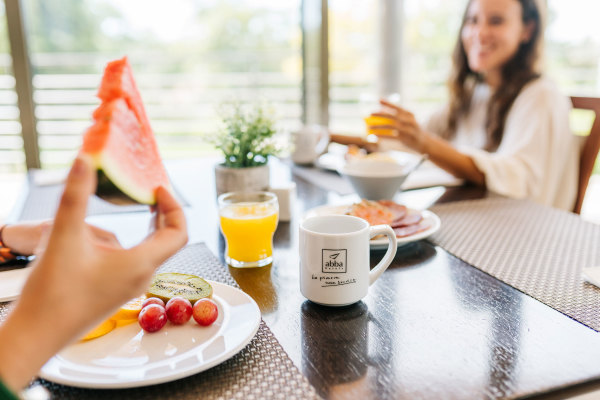 Petit déjeuner buffet