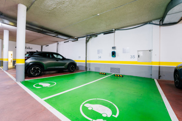 Borne de recharge pour véhicules électriques