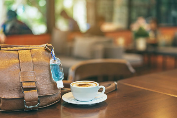 Early coffee and tea service in the lobby for early risers