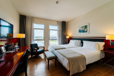 Deluxe Zimmer mit Ria-Blick 