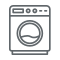 Self-service washing machine and tumble dryer