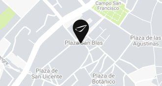Hotel abba Fonseca - Karte