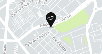 abba Madrid hotel - Mapa