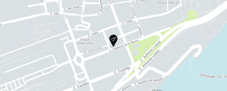 abba Santander hotel - Map